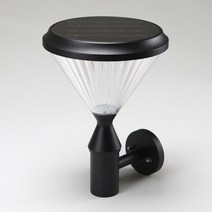 비츠온 태양광 LED 벽등 옥외등 다이아몬드 주광, 단품