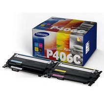 SAMSUNG (삼성전자) [삼성전자] 정품토너 CLT-P406C 4색세트 (CLP-360/K:1.5K/CMY:1K)