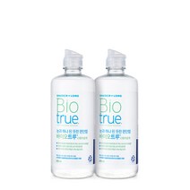 바슈롬 바이오 트루 렌즈 보존액, 300ml, 2개