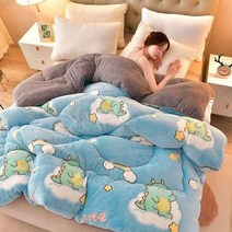 부드럽고 슈퍼 소프트 캐시미어 울 이불 겨울용 두꺼운 이불 코튼 양면 벨벳 소프트 킹 퀸 풀 사이즈 담요, [07] 200x230cm 5.5kg, [04] B