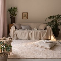 데코뷰 루블린 샤기러그 베이지 두평