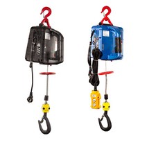 200KG 전기 호이스트 휴대용 전기 핸드 윈치 견인 블록 전기 스틸 와이어 로프 견인, 220V