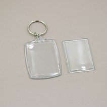 자동차키 키링 사진 액자 열쇠고리 원형