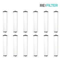 리필터 샤워기필터 듀벨 호환 녹물필터 12ea, 단품