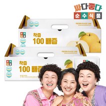 순수식품 착즙 배즙 2박스60포x 100ml, 없음, 2개