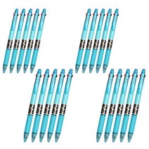 팬시토피아 3색 볼펜 5p, 블루, 4개입