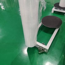 회전식 수동 랩포장기 기계 테이핑 회전판 수동 돌림기, 수동 대형