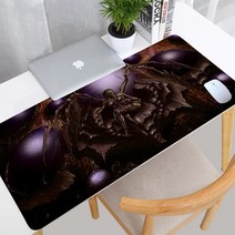 마우스장패드스타 크래프트 마우스 패드 게임 매트 게이머 키보드 데스크 테이블 카펫 xxl 900x400 컴퓨터, 02 2_05 400x900x2mm
