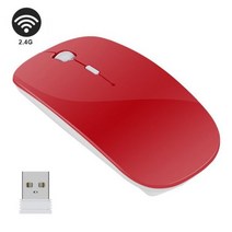 2.4Ghz 무선 마우스 게이머 컴퓨터 PC 게임용 USB 수신기 포함 윈도우 7/2000/XP/비스타 용 노트북 액세서리, Bl 및 M 러프 패드