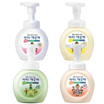 아이깨끗해 핸드워시 항균99.9%효과 250m x2개, 청포도향 250ml x2