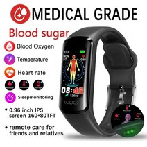 비침습 혈당 측정 스마트워치 남성 건강 혈당 워치 ECG PPG 혈압 측정 IP68 방수 스포츠 피트니스 팔찌 스마트워치, 03=Pink
