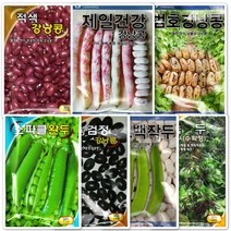 콩씨앗 모음 종자 호랑이콩씨앗 강낭콩씨앗 녹두씨앗 완두콩씨앗 작두콩씨앗, 5. 백작두