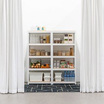 홈던트하우스 조립식 철제 선반 5단, 홈던트하우스 선반 1000x500x1200 5단 블랙