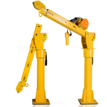 트럭 크레인 차량 장착형 핸드 크랭크 화물 승강기, 24V 500kg(농후형)