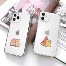 곤룐 쨀리공장 복숭아수박 소프트젤리케이스 갤럭시노트8:복숭아쨀리, 1개