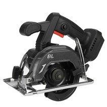 Drillpro 10800RPM 125mm 전기 원형톱 본체 0도 45도 조정가능 절단기 18V 마끼다 배터리 사용, 블랙