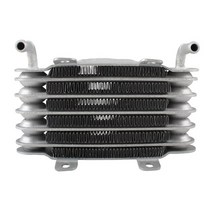 미션쿨러 라디에이터 오토바이 오일 냉각용 범용 라디에이터 8mm 할리 야마하 스즈키 혼다 스트리트 레이, 01 은