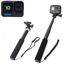 GOPRO10 호환 핸들 모노포드 셀카스틱 촬영 고프로10, 라이프허브 본상품선택, 라이프허브 본상품선택