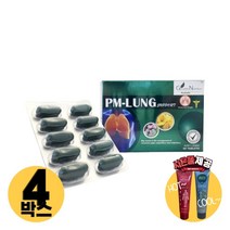 [사은품제공]호주 굿라이프 뉴트리션 피엠 렁서포트 60정 흡연자 남자 기관지 영양제 알지알지몰 RZ, 상품수량, 4개