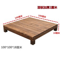 조립식야외평상 평상마루 마루테라스 나무평상 야외용 만들기diy, 1㎡, 10010018cm 높이 플랫폼