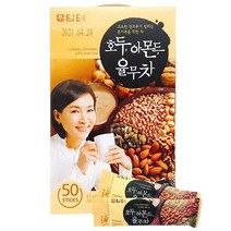 담터 호두아몬드율무차 50T/ 견과류 차/ 고소한 음료, 쿠팡하울 호두아몬드율무차50T