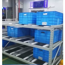 물류창고 선반 디스플레이 화물 랙 작업장 선입선출, 상세 페이지 참고, L1200xD700xH1500 (3단)