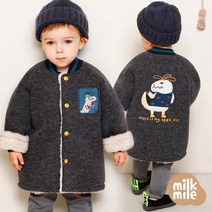 뉴쿠룬부들모직코트