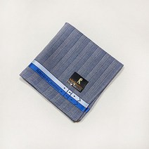 로베르타 디 까메리노 남성 면손수건 헤링본스트라이프