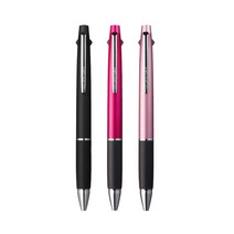 유니 UNI 제트스트림 고급 3색 유성 볼펜 0.5mm (SXE3-800-05), 핑크 (SXE3-800-05)