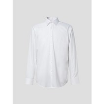 [로가디스] [EASY CARE] [REGULAR FIT] 화이트 스트레치 솔리드 드레스 셔츠 (MA1764AR11)