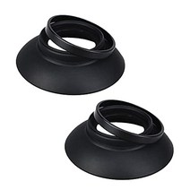 니콘 d810 d810a d800 d800e d700 f6 d5 카메라용 dk-19 아이컵 아이피스 뷰파인더(2팩)