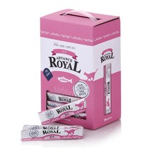 어드밴스 로얄 스틱 짜먹는 고양이간식 120P, 연어, 120개