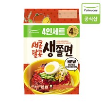 [풀무원] 새콤달콤 생쫄면4인, 4인x3봉(총12인분)