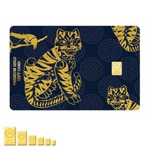 골드모아 순금카드 골드바 0.5g 24K [2022년 새해 호랑이A] 선물 기념품