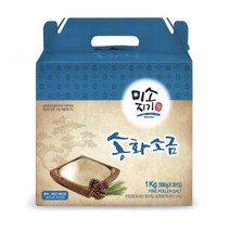 송화소금 1kg세트(500g x2개 가는입자), 500g, 2개