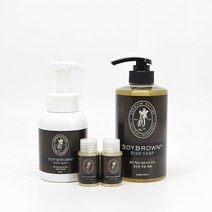 소이브라운 천연명품 주방세제 액상펌프형500ml + 폼300ml + 캠핑용25ml x2 아기 젓병 세제겸용, 디시솝 1개+디시솝폼 1개+캠핑용 2개