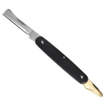 정원 접이식 접목 커터 가지 치기 모종 나무 안티 컷 손가락 커버 손 도구, 02 Plastic handle