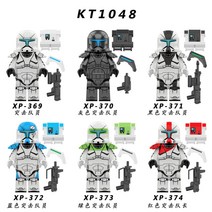 스타워즈 스톰트루퍼 클론 병사 군대 중국 호환레고 피규어 12종, AB