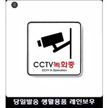전봇대부착 CCTV녹화중 표지판 방범용표지판 cctv작동중 도난방지표지판 생활용표지판