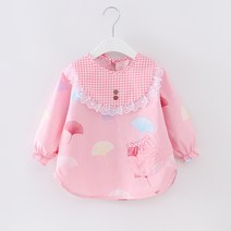 X G소녀 순면 가볍고 얇은 베이비 블라우스, 레이스 은행잎 핑크