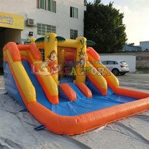 에어바운스 에어풀장 구매 워터슬라이드 대형미끄럼틀 키즈 캠핑장 판매 주문제작, 16. 파란