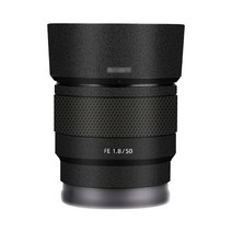 SONY50 1.8 / 50 1.8 렌즈 비닐 데칼 스킨 안티 스크래치 랩 커버 소니 FE 50mm F1.8 (SEL50F18F) 렌즈 스티커 필름, Frosted Black