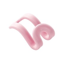 1PC 새로운 플라스틱 바지 선반 바지 양말 클립 걸이는 가정을 조정하기 위하여 자전할 수있다 성인 Anti-slip Windproof 옷 걸이, 하나, plum