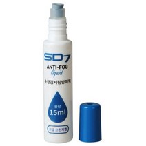 SD7 수경 김서림 방지액 스펀지 타입 SGL-AS05, 15ml, 3개