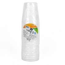 다회용 투명 플라스틱 테이크아웃 아이스 펄프 컵 20P 8cm, 기본, 기본