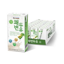 파스퇴르 쾌변두유 플레인 190mL 24팩