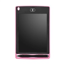 테블릿 드로잉 12 인치 lcd 쓰기 보드 lcd 드로잉 보드 두꺼운 브러시, 분홍색