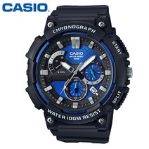 카시오 시계 MCW-200H-2A 우레탄밴드 남성용 크로노그래프 CASIO 정품