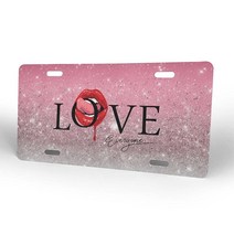 BYBYSCL LGBT 깃발 게이 프라이드 무지개 패턴 알루미늄 번호판 장식 금속 자동차 전면 참신한 커버 4 홀 태그 15.2 x 30.5 cm, White14