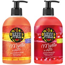 [공식수입] 파모나 대용량 핸드워시 2종(피치+체리) 500ml*2종